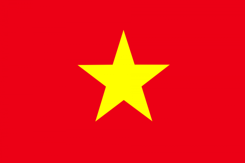 Vietnam Flagge v2
